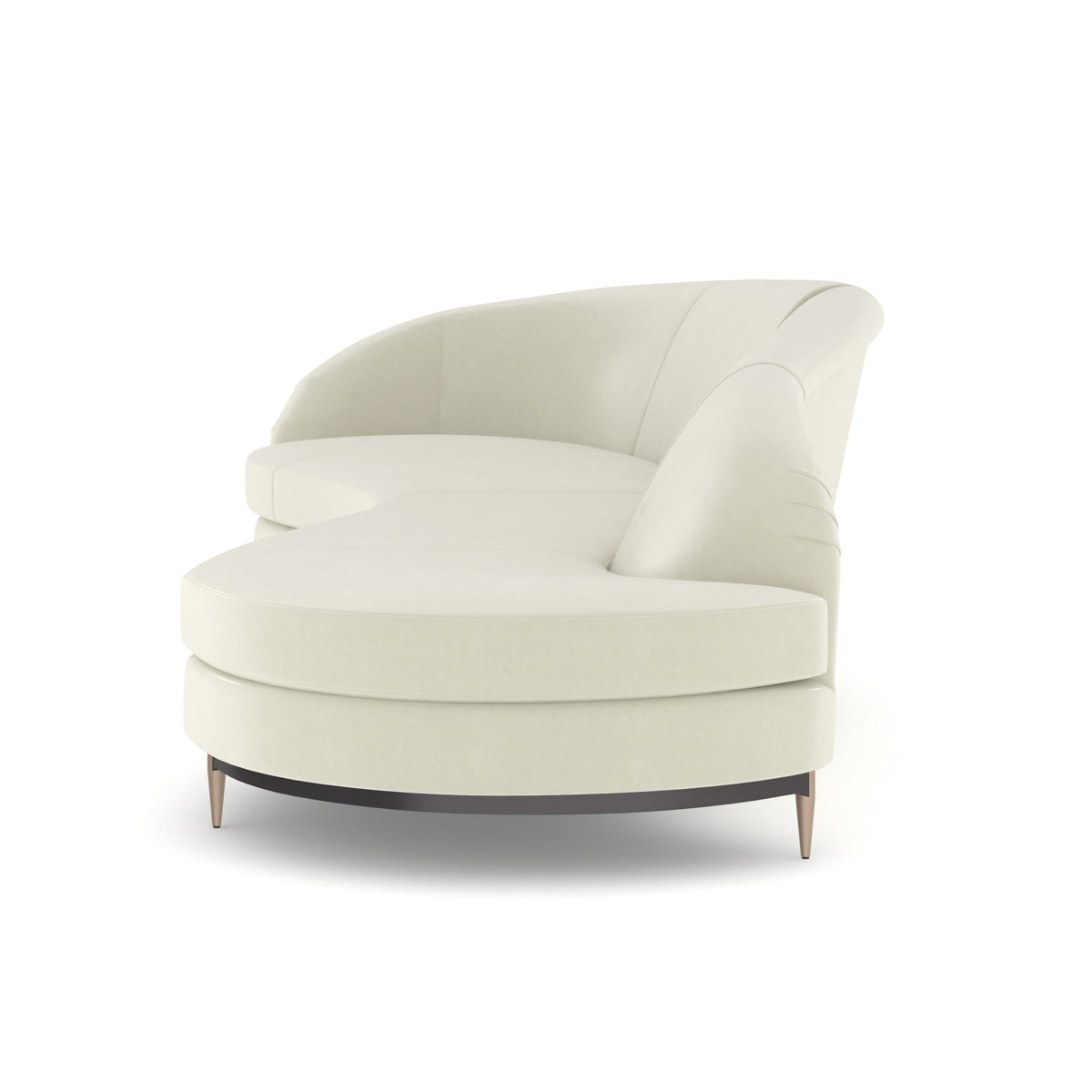 Caracole Three's Company Sectional – view 11 – Lusso Furniture Miami