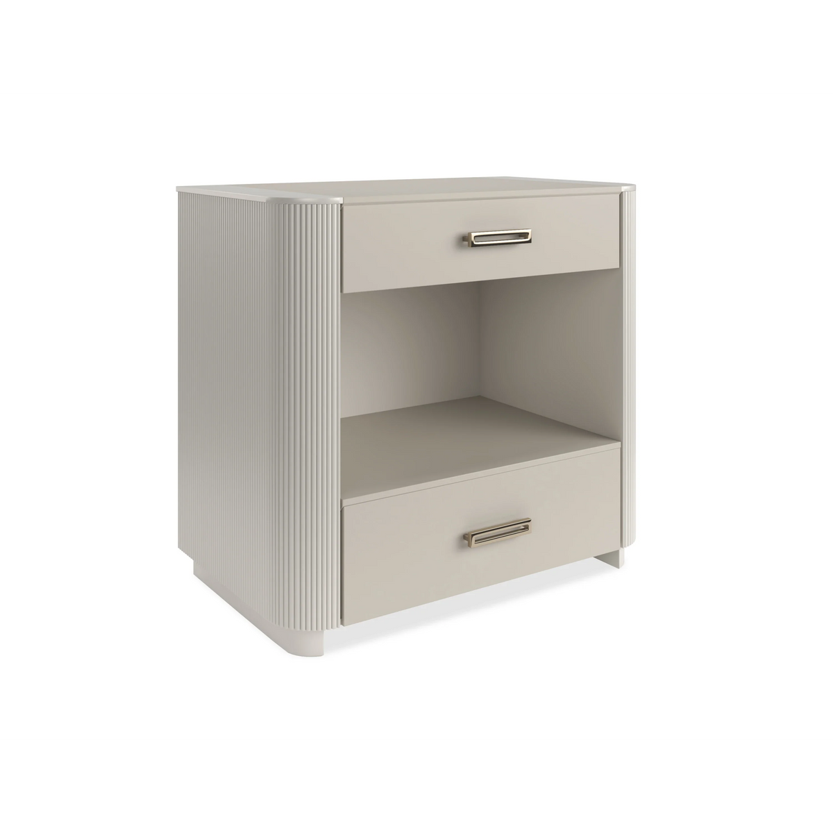 Caracole Love Open Nightstand – view 24 – Lusso Furniture Miami