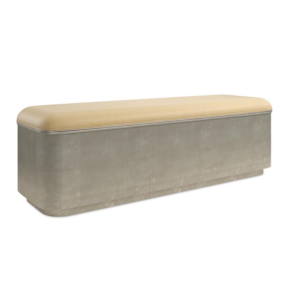 Caracole Love Bench – back view – Lusso Furniture Miami