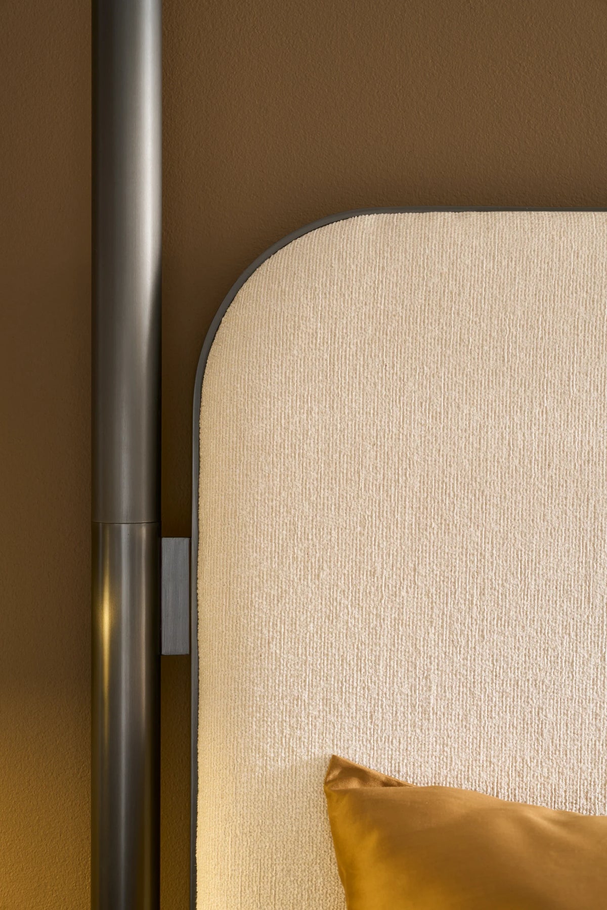 Caracole Campaign Bed – top view – Lusso Furniture Miami