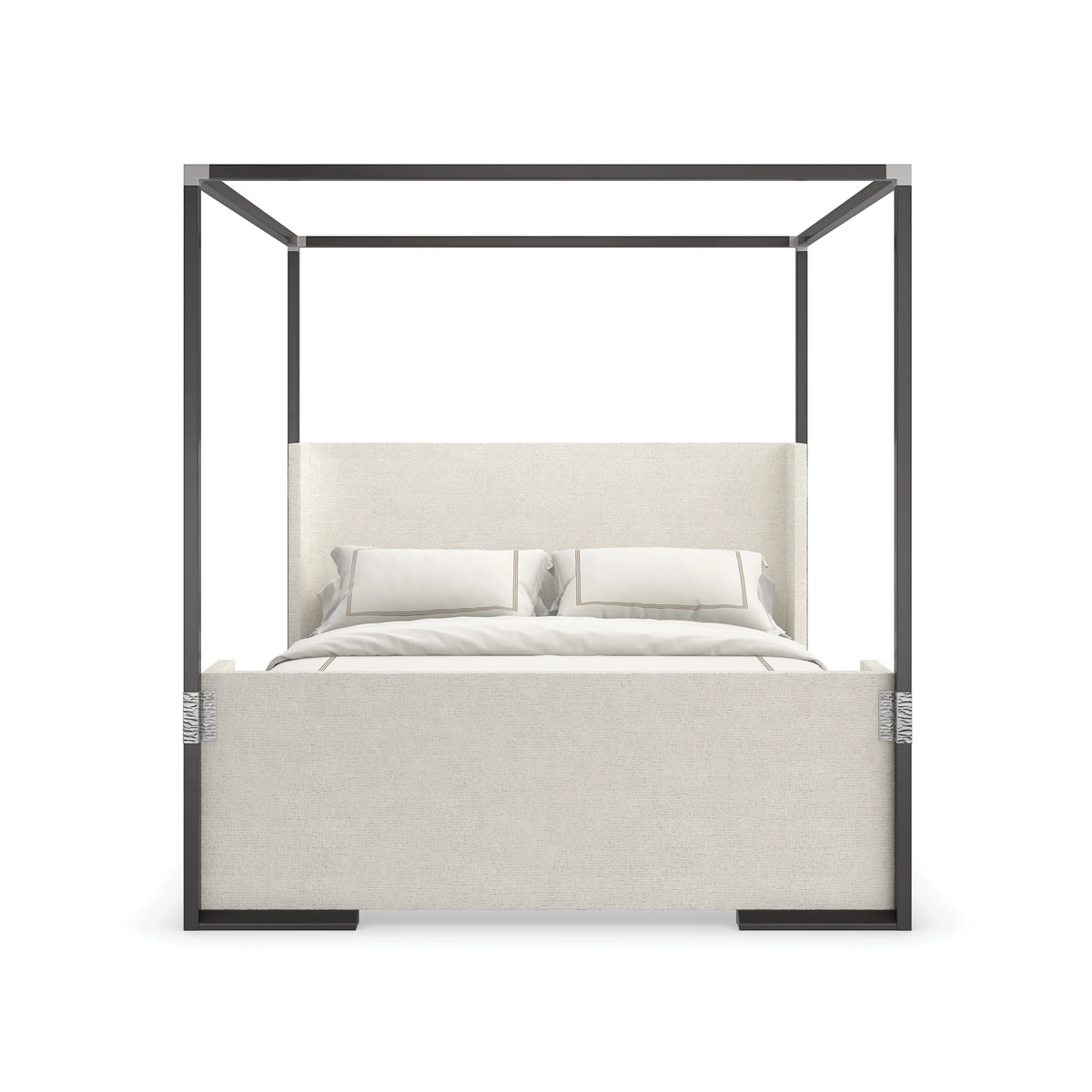 Caracole Shelter Me Bed – back view – Lusso Furniture Miami