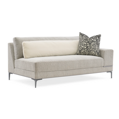 Caracole Repetition Right Facing Loveseat – side view – Lusso Furniture Miami