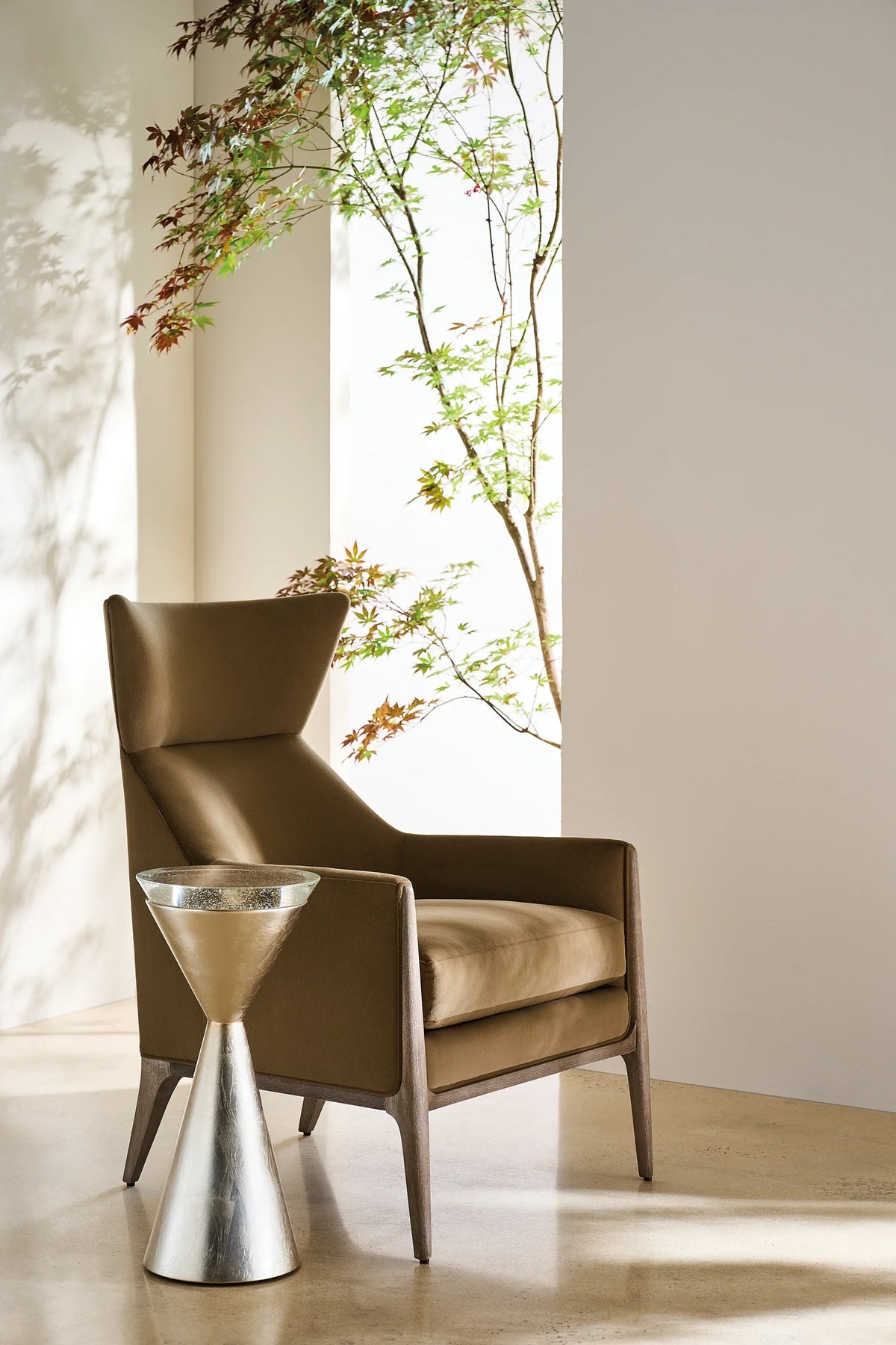 Caracole Spy Glass Table – alternate view – Lusso Furniture Miami