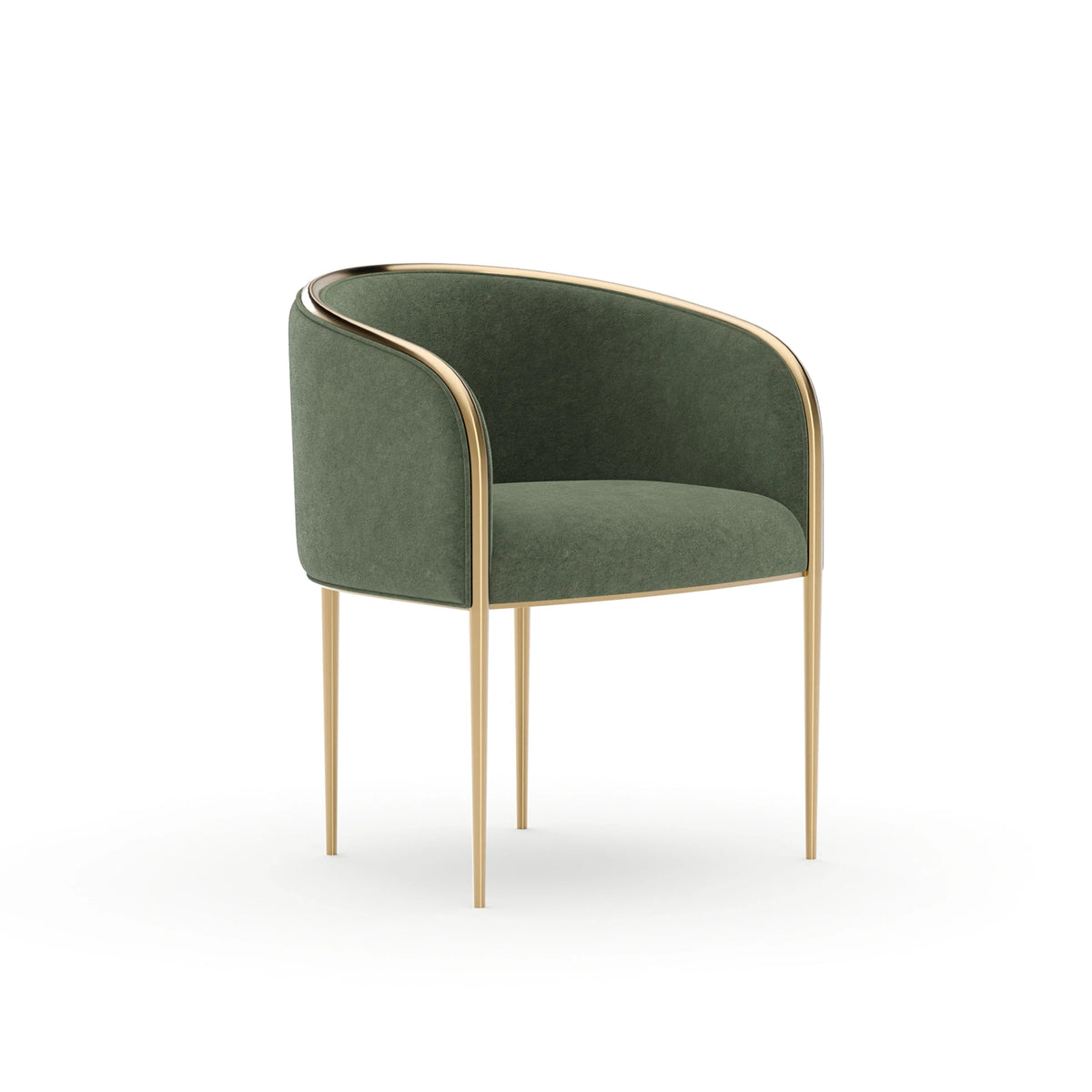 Caracole Tension Dining Chair – back view – Lusso Furniture Miami