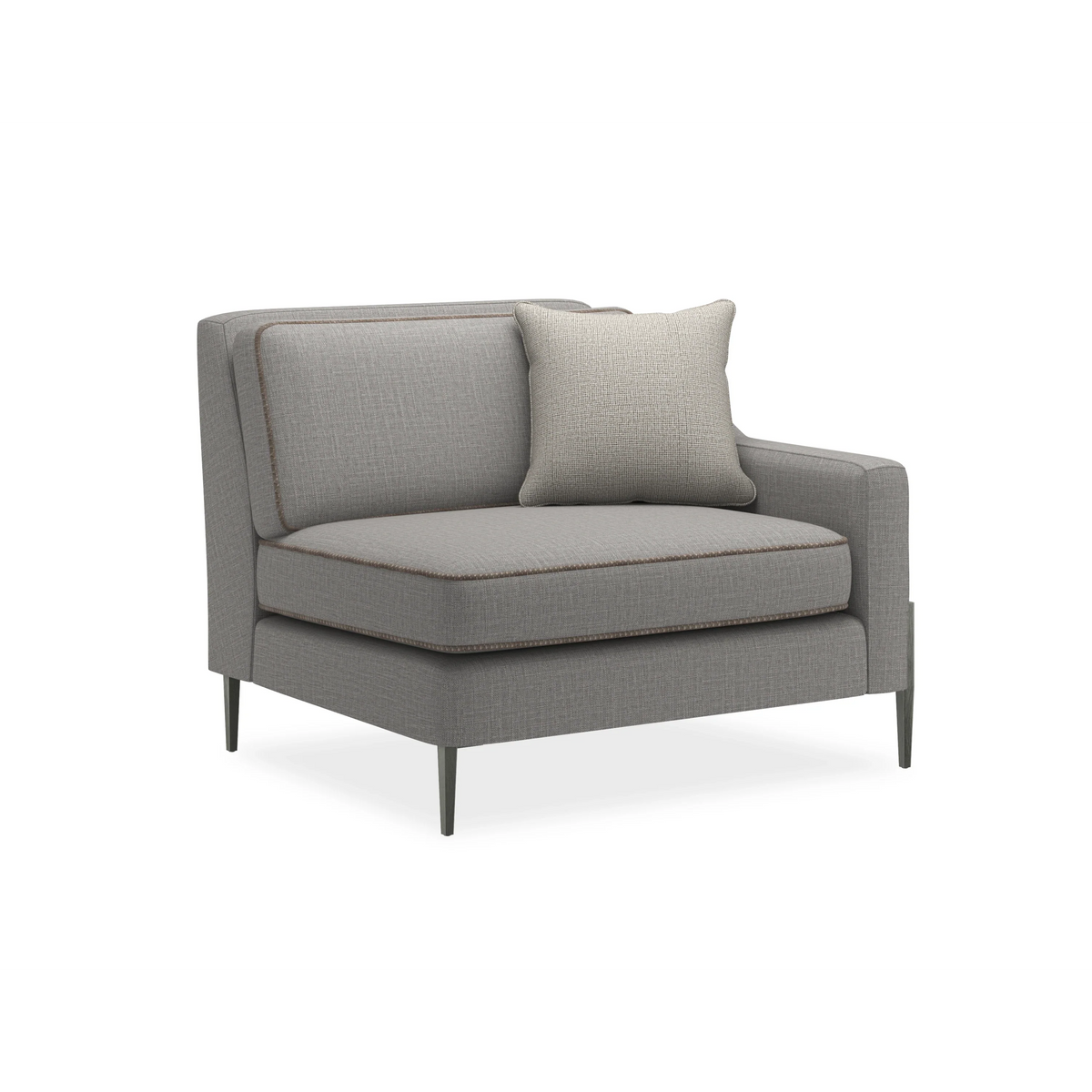 Caracole Remix Sectional Components – finish detail – Lusso Furniture Miami