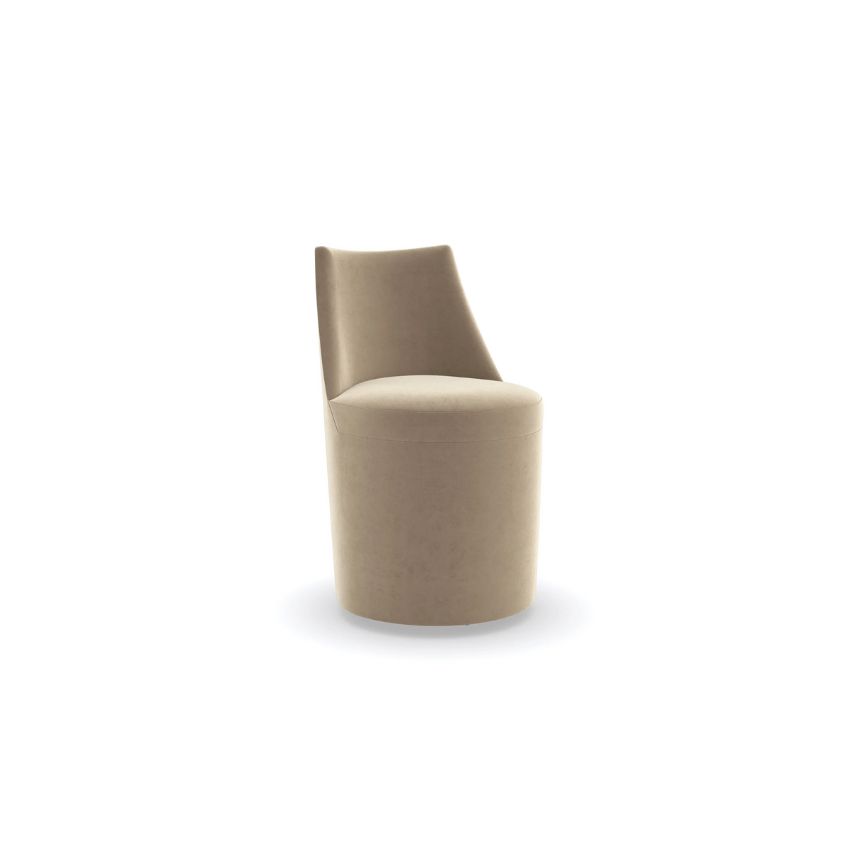 Caracole Barrel Roll Dining Chair – view 15 – Lusso Furniture Miami