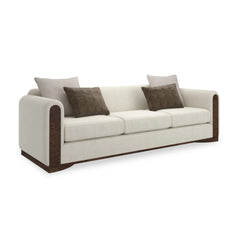 Caracole Dimitri Sofa – angle view – Lusso Furniture Miami