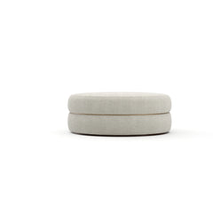 Caracole Smoosh Cocktail Ottoman – side view – Lusso Furniture Miami