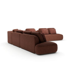 Caracole Sasso Saffron XL Sectional – side view – Lusso Furniture Miami