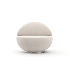 Caracole Jagger Swivel Chair – alternate view – Lusso Furniture Miami