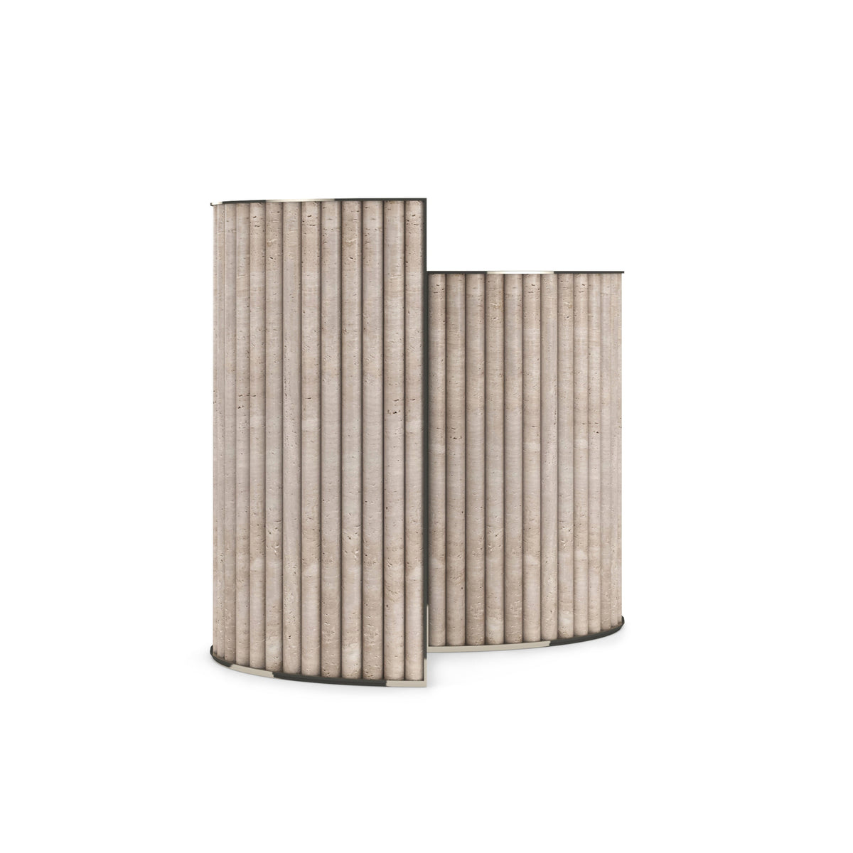 Caracole Hewn Accent Table – room setting – Lusso Furniture Miami