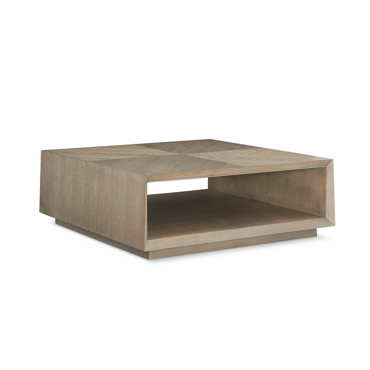 Caracole Boxcar Cocktail Table – side view – Lusso Furniture Miami