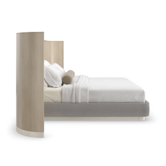 Caracole Dream Chaser Bed – finish detail – Lusso Furniture Miami