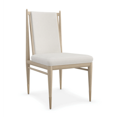 Caracole Unity Dining Chair – side view – Lusso Furniture Miami