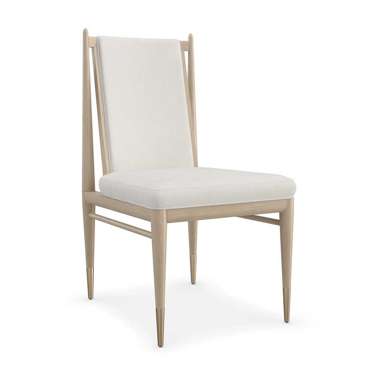 Caracole Unity Dining Chair – side view – Lusso Furniture Miami