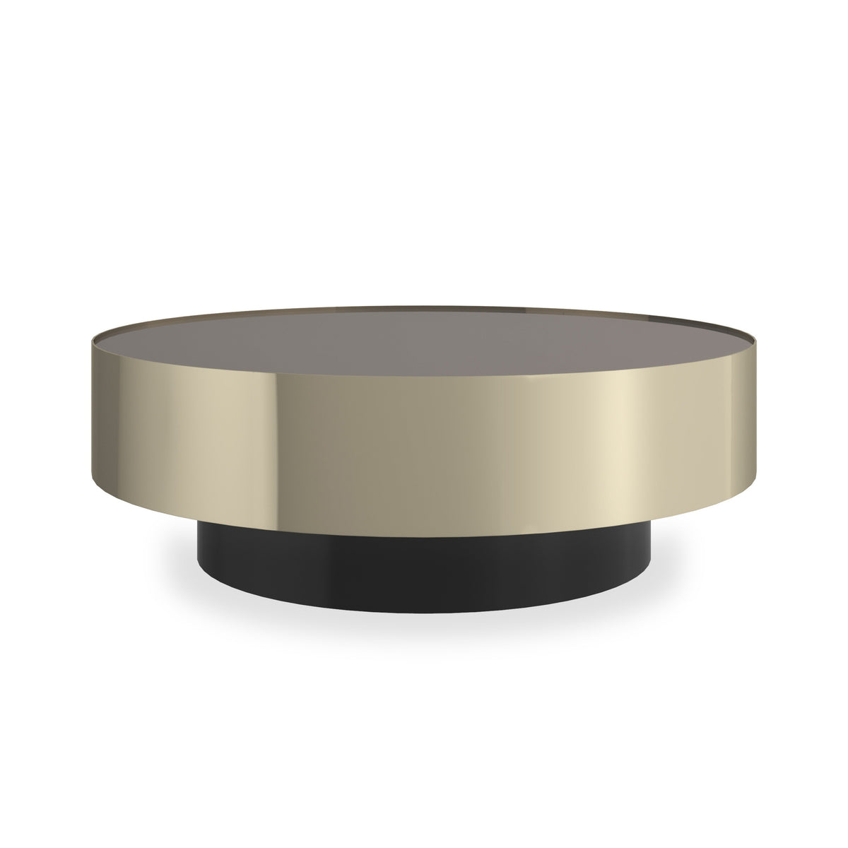 Caracole Radius Cocktail Table – front view – Lusso Furniture Miami