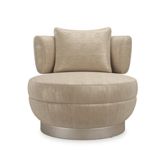 Caracole Celeste Accent Chair – front view – Lusso Furniture Miami