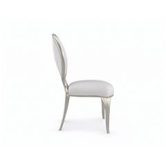 Caracole Side Chair – detail – Lusso Furniture Miami