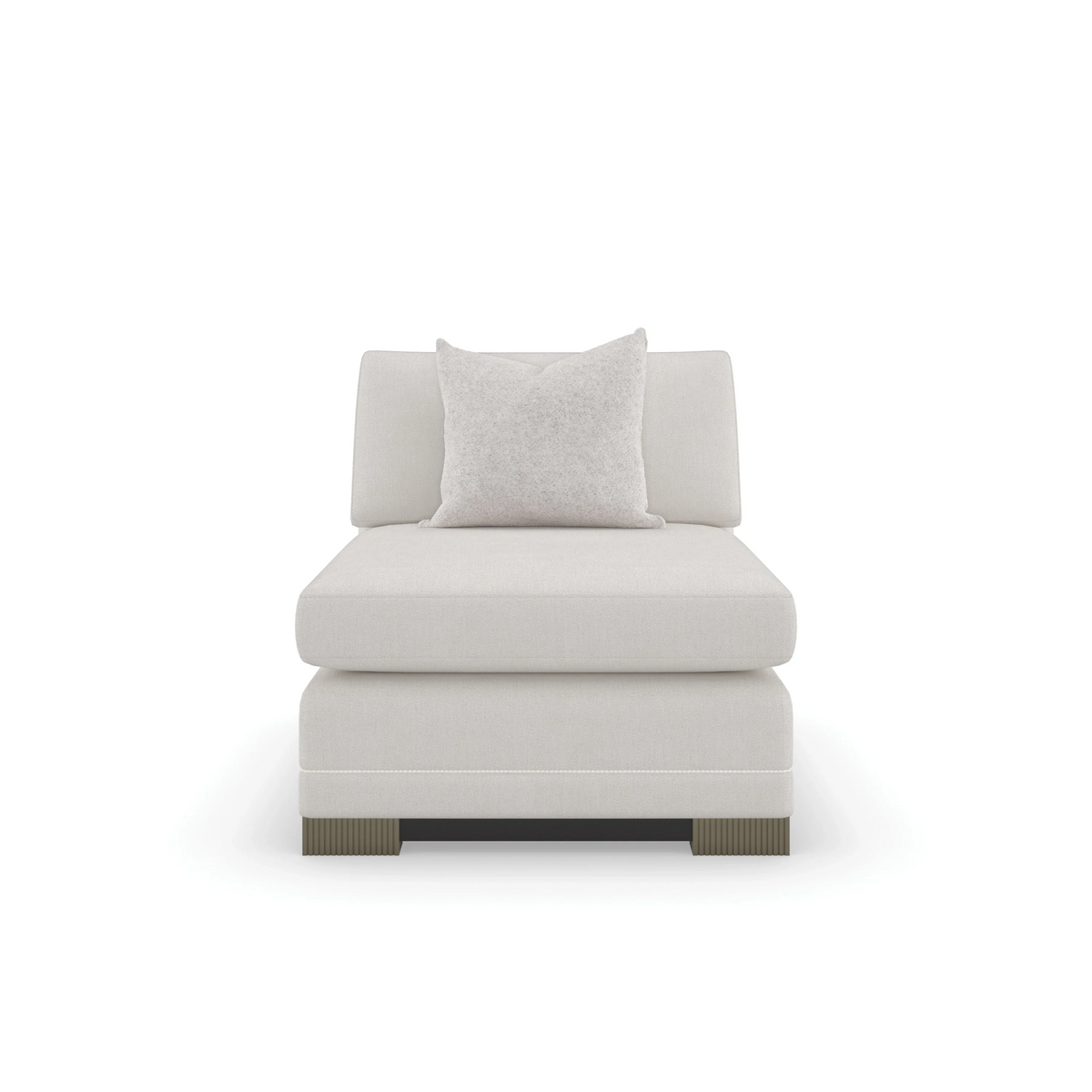 Caracole Deep Retreat Sectional Components – front view – Lusso Furniture Miami