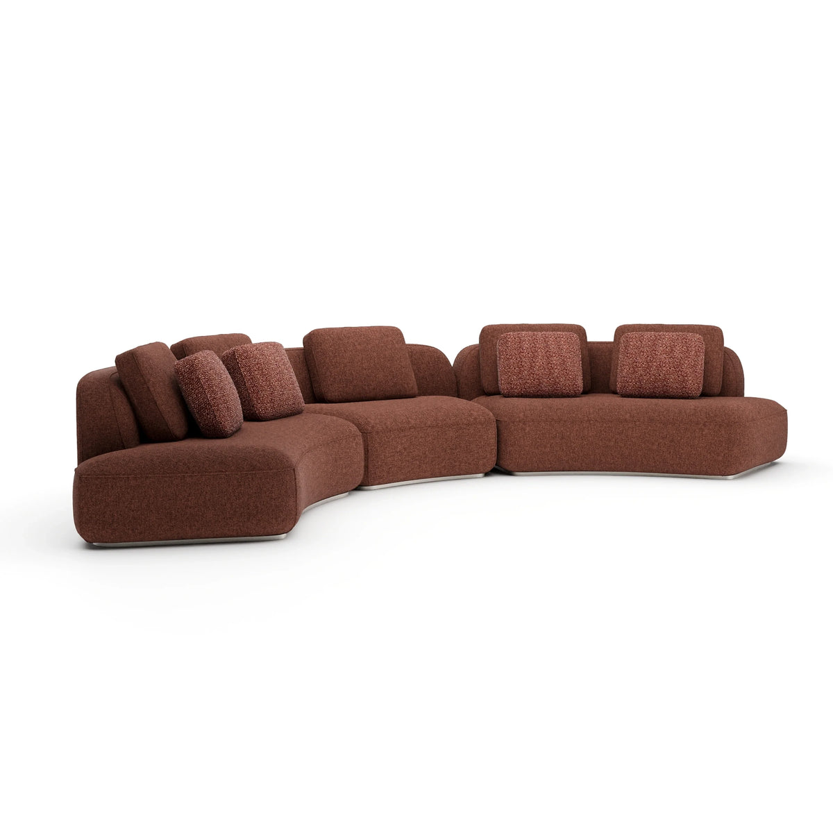 Caracole Sasso Sectional – back view – Lusso Furniture Miami