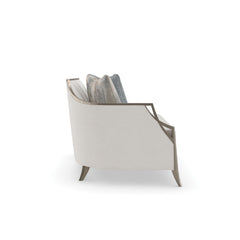 Caracole X Factor Left Facing Loveseat – top view – Lusso Furniture Miami