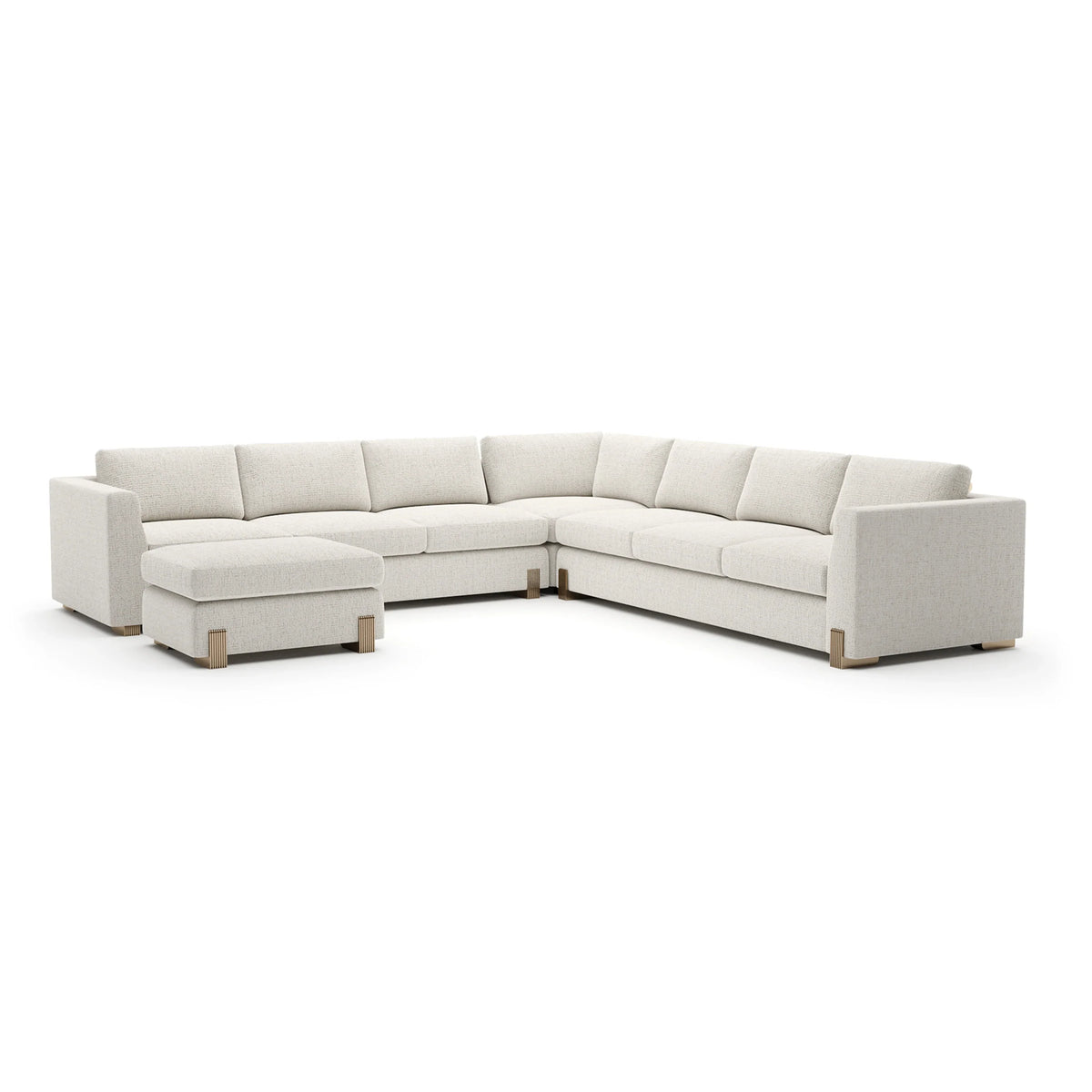 Caracole Counter Balance Sectional – view 14 – Lusso Furniture Miami
