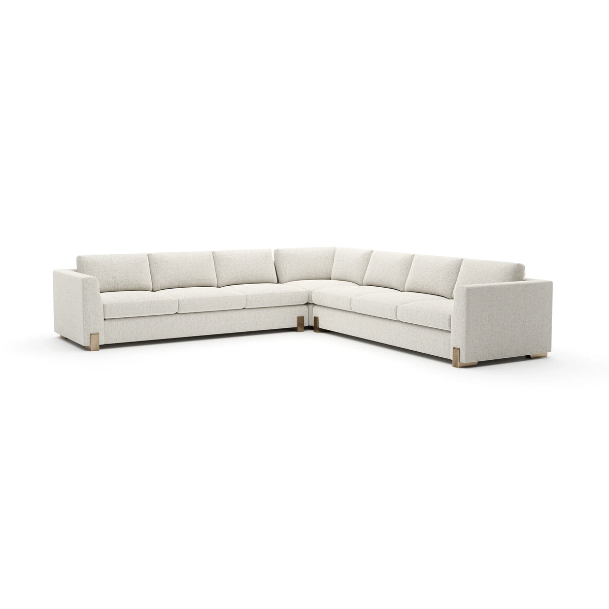 Caracole Counter Balance Sectional – finish detail – Lusso Furniture Miami