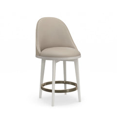 Caracole Another Round Counter Stool – top view – Lusso Furniture Miami