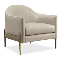 Caracole Rebound Accent Chair – side view – Lusso Furniture Miami