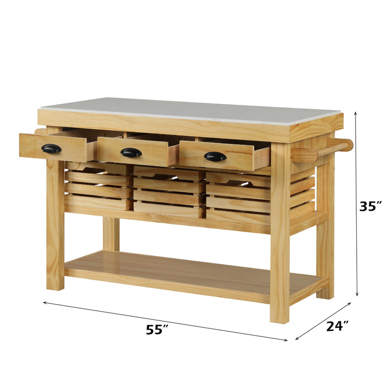 ACME Grovaam Kitchen Island-zoom-