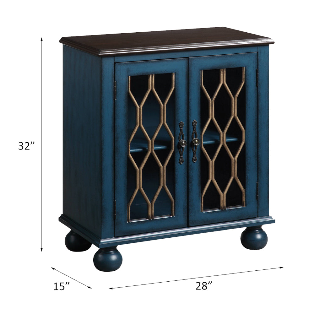 ACME Lassie Console Cabinet – room setting – Lusso Furniture Miami