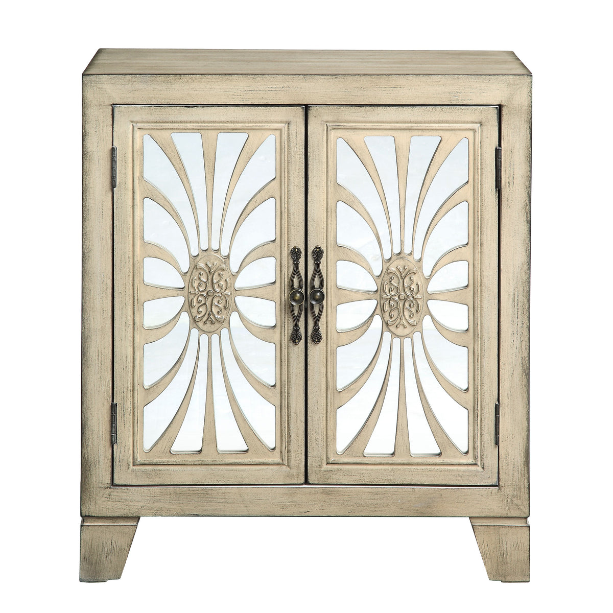 ACME Nalani Console Cabinet – angle view – Lusso Furniture Miami