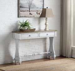 ACME Carminda Console Table – front view – Lusso Furniture Miami