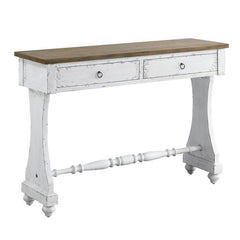 ACME Carminda Console Table – angle view – Lusso Furniture Miami