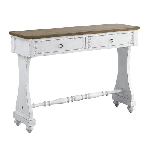 ACME Carminda Console Table – angle view – Lusso Furniture Miami
