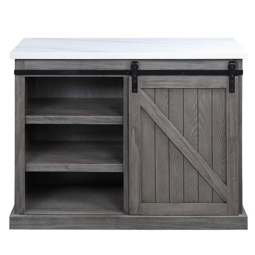 ACME Gauri Kitchen Island – detail – Lusso Furniture Miami