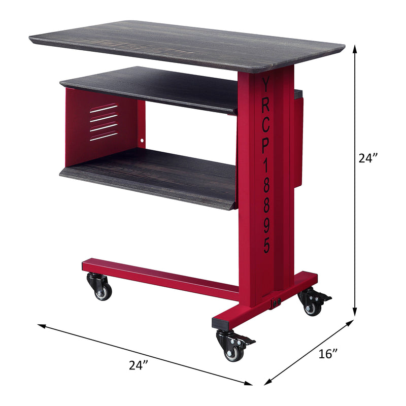 ACME Cargo Accent Table with Wall Shelf-zoom-