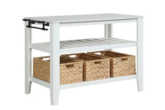 ACME Sezye Kitchen Island – angle view – Lusso Furniture Miami