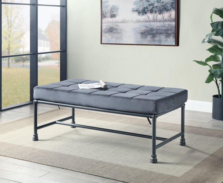 ACME Brantley Bench – front view – Lusso Furniture Miami