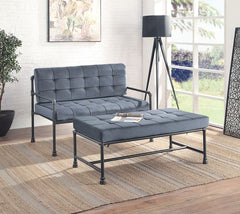 ACME Brantley Bench – angle view – Lusso Furniture Miami