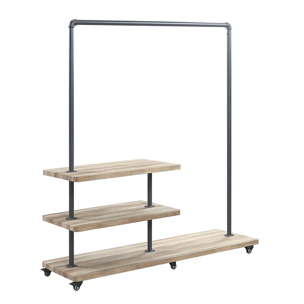 ACME Brantley Hanger Rack – angle view – Lusso Furniture Miami