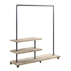 ACME Brantley Hanger Rack – angle view – Lusso Furniture Miami