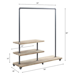 ACME Brantley Hanger Rack – detail – Lusso Furniture Miami