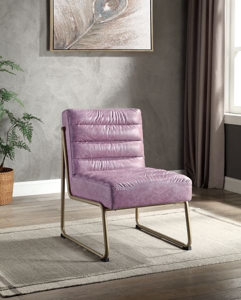 ACME Loria Accent Chair – front view – Lusso Furniture Miami