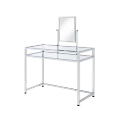 ACME Coleen Vanity Set – angle view – Lusso Furniture Miami