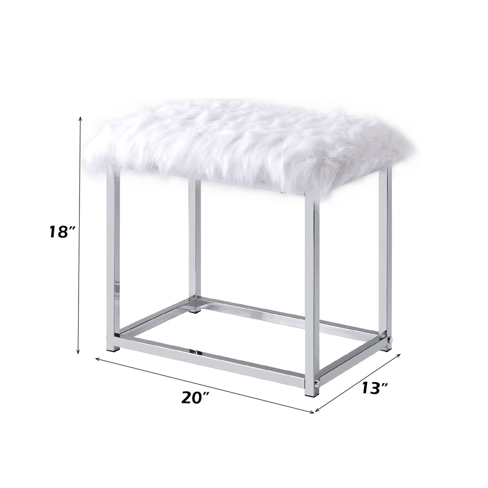 ACME Coleen Vanity Set – close-up – Lusso Furniture Miami