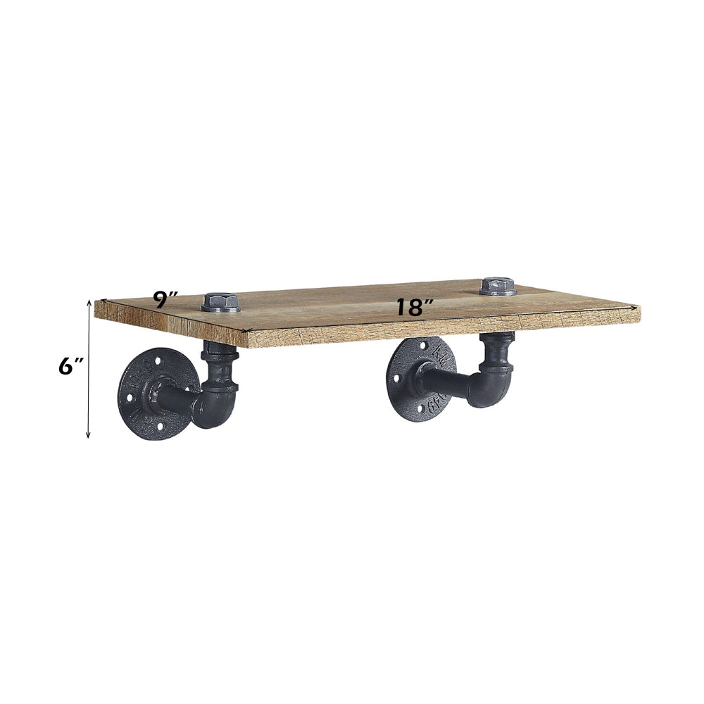 ACME Brantley Wall Rack – finish detail – Lusso Furniture Miami