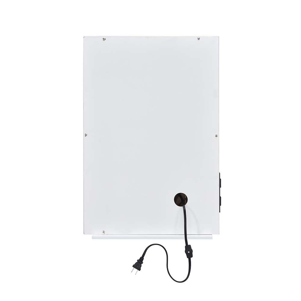 ACME Asa Accent Mirror – side view – Lusso Furniture Miami