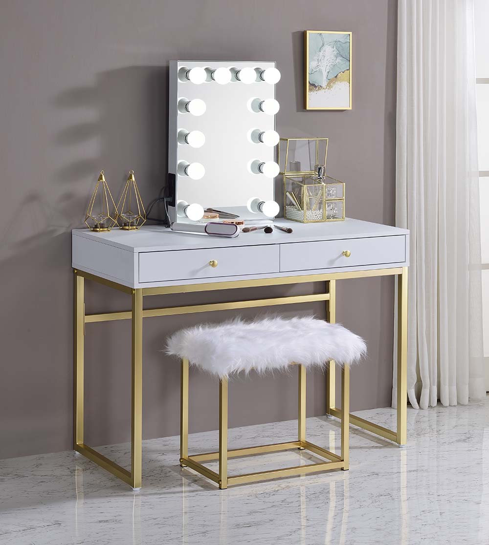 ACME Asa Accent Mirror – detail – Lusso Furniture Miami