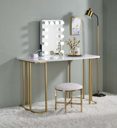 ACME Asa Accent Mirror – back view – Lusso Furniture Miami